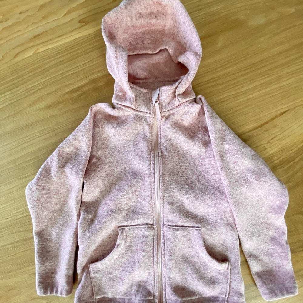 Marled Fleece Hoodie Jacket by Polarn O. Pyret